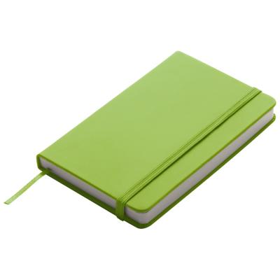Image of PU Promotional notebooks - A6 soft cover Light Green Notebooks