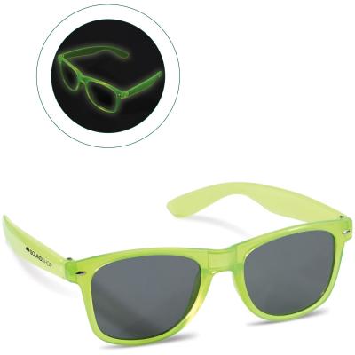 Image of Promotional Glow in the dark Sunglasses - Summer Festivals