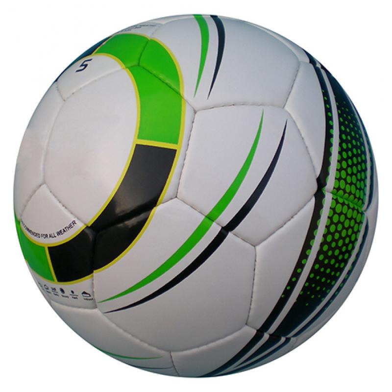Image of Printed Full Size 5 Footballs - Match Ready PVC Footballs 