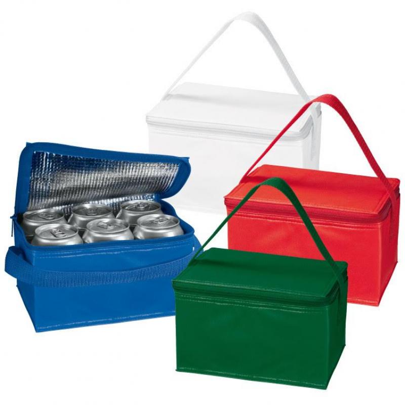 Image of Promotional Aspen Cooler Bag. Printed Cooler Bag, Holds Up To Six Drinks Cans.