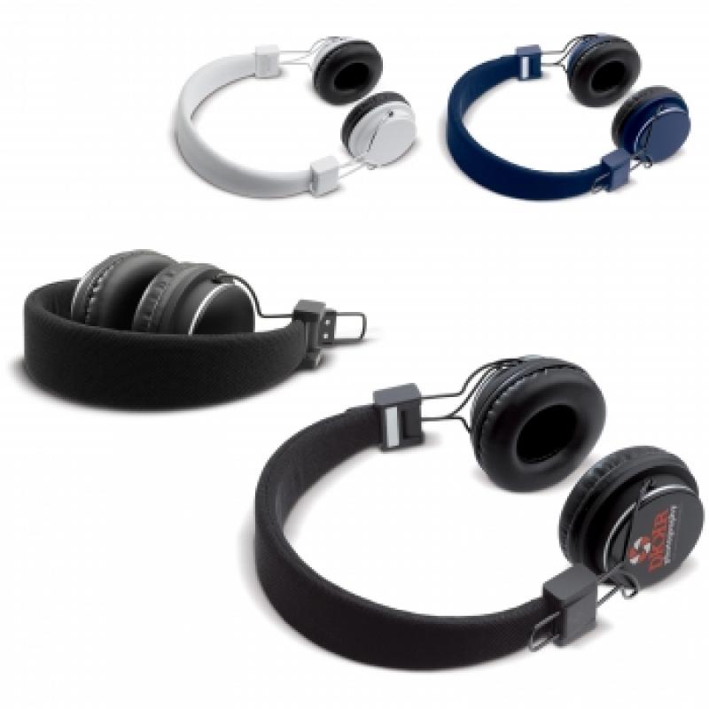 Image of Promotional Wireless Headphones. Printed Bluetooth Headphones.