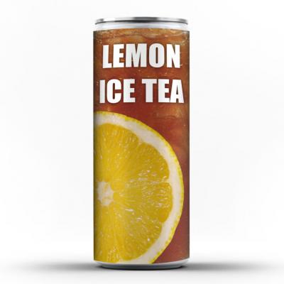 Image of Branded Lemon Ice Tea – Can. With Full Colour Print.