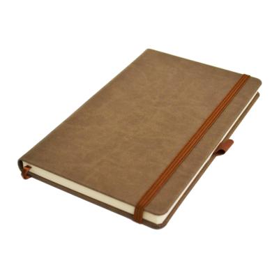 Image of Branded Infusion A5 Notebook, Build Your Own Notebook, Taupe Brown