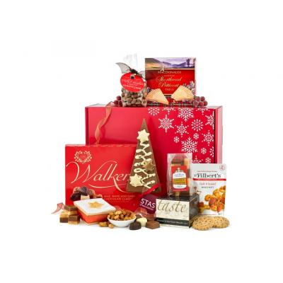 Image of Promotional Christmas Hamper Snow Drop With Sweet And Savoury Treats