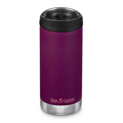 Image of Printed Klean Kanteen Insulated TKWide Cafe Cap 355ml Purple Potion