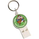 Image of Promotional Whistle Keyring With Full Colour Print