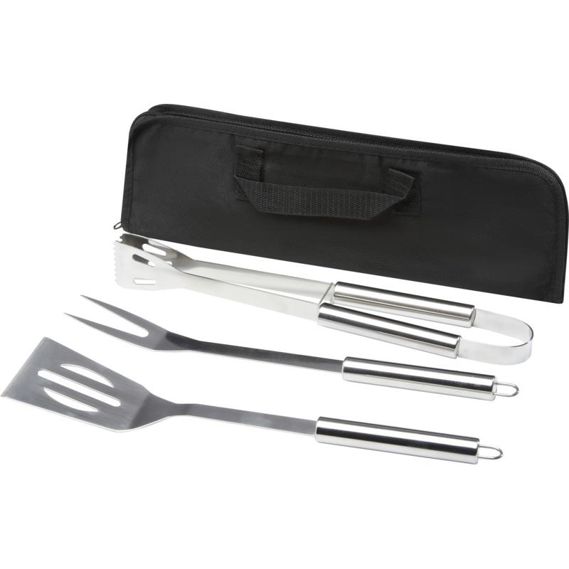 Image of Barcabo BBQ 3-piece set - Silver