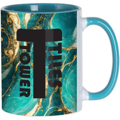 Image of Two-Tone Durham Mug Turquoise