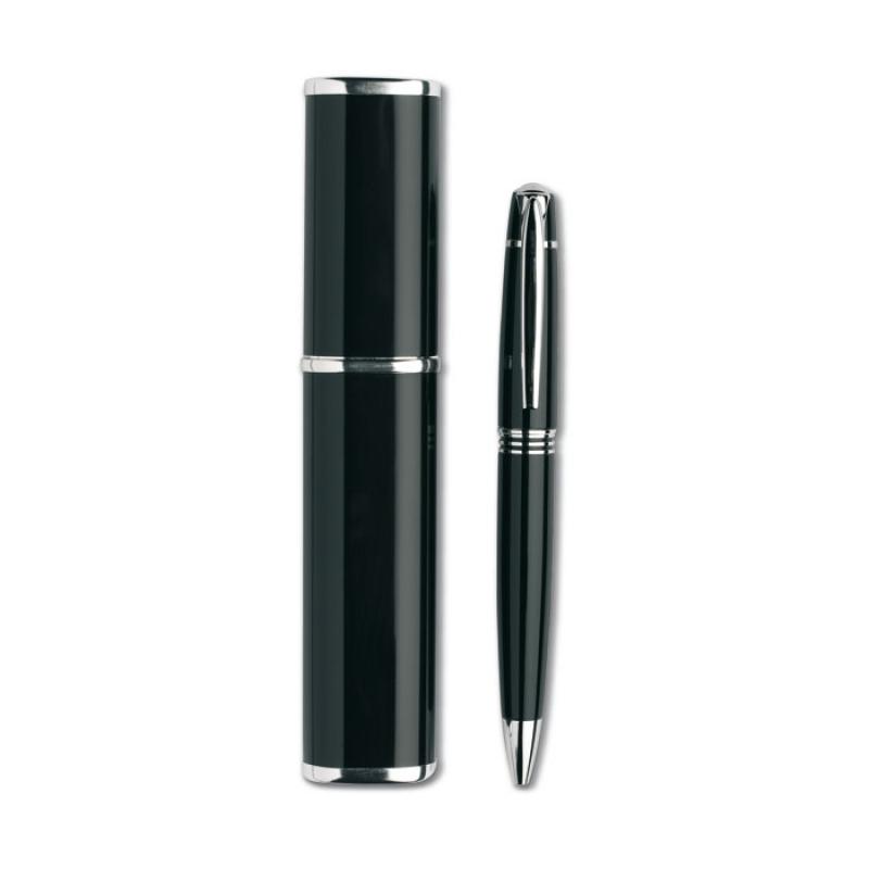 Image of Promotional Oregon Pen With Case Metal Twist Ball Pen Set For Your Printed Or Engraved Logo