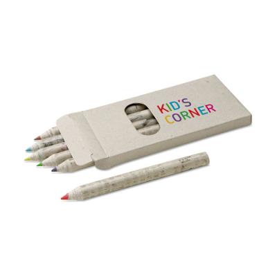 Image of Promotional Recycled colour pencils in box