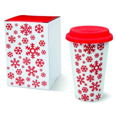 Image of Promotional Christmas Travel Cup 