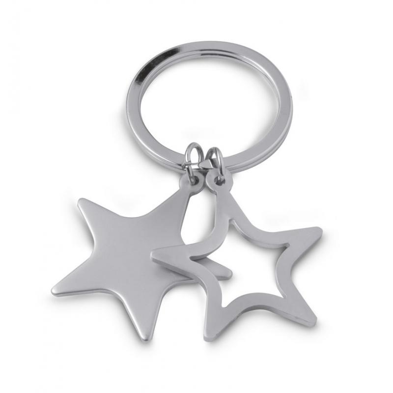 Image of Branded Christmas Star Keyring