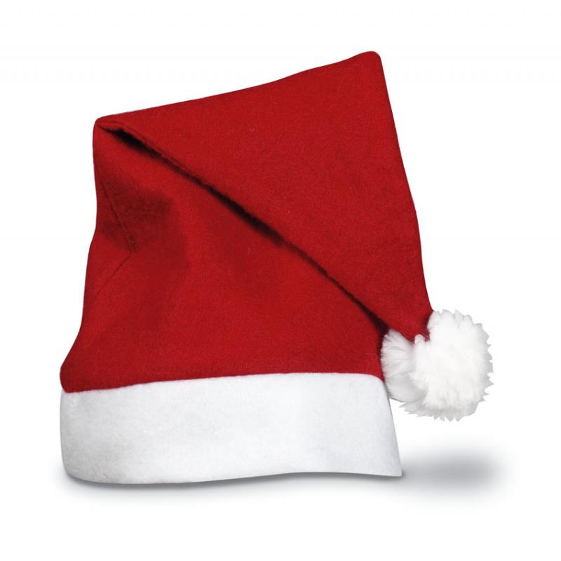 Image of Cheap Santa Hat - Plain Stock