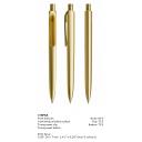 Image of New Branded Prodir DS8 Pens Varnished Polished Finish, New Prodir DS8 PAA in light gold printed with your brand, logo, or design