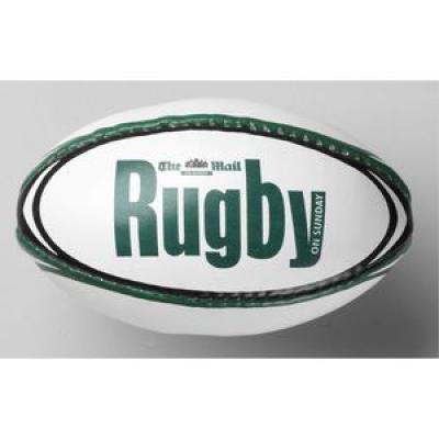 Image of PROMOTIONAL MINI LEATHERLOOK RUGBY BALLS 