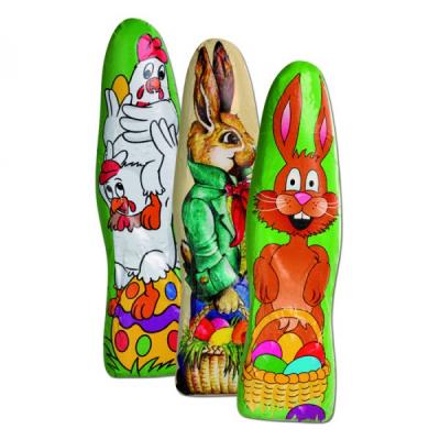 Image of Milk Chocolate Easter Bunny with Personalised Foil