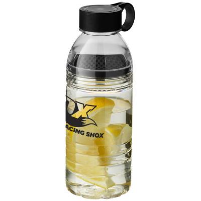 Image of Promotional Fruit Infuser Tritan Water Bottle. black / grey
