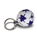 Image of Promotional Mini Football Keyring - Pantone Matched Mini PVC Football Keyring