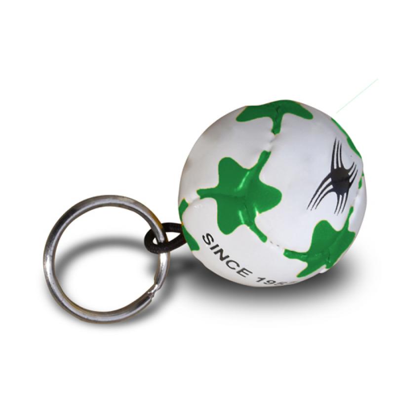 Image of Branded Mini PVC Football Keyring Printed with your Logo
