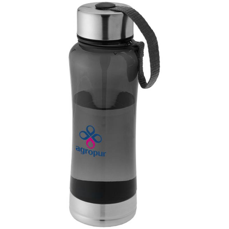 Image of Promotonal Horizon Water Bottle With Stainless Steel Bottom. Printed Sports Bottle