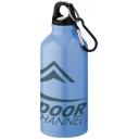 Image of Promotional Oregon Aluminium Bottle With Karabiner, Light Blue