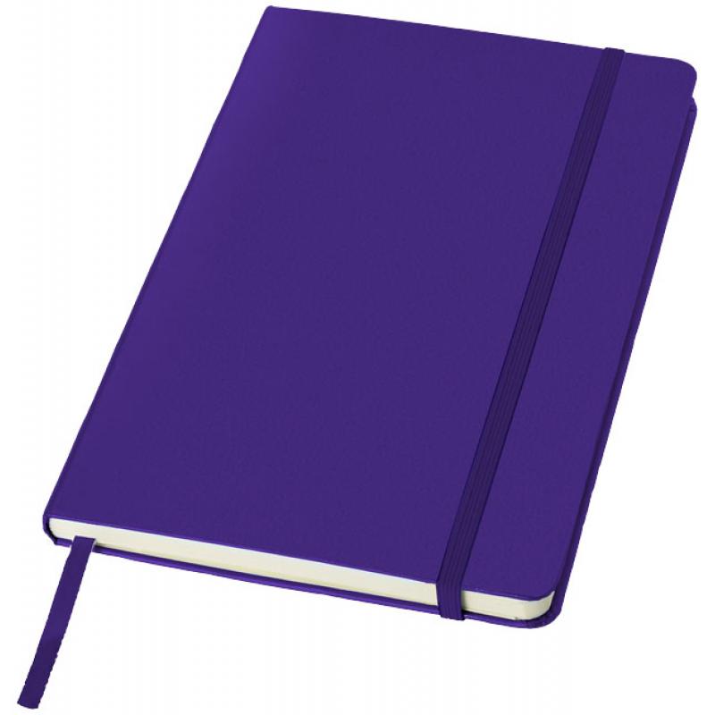 Image of  Promotional A5 Notebook Purple Hard Cover Embossed Or Printed 