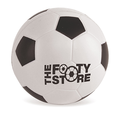 Image of Printed Football Stress Balls - White and Black
