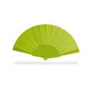 Image of Promotional Fan.Printed Hand Held Fan. Cheap Summer Item. Lime Green