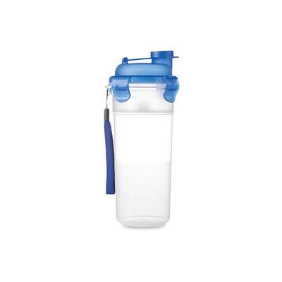 Image of Protein Shaker With Handy Strap Blue 