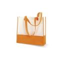 Image of Promotional Shopping / Summer Beach Bag. Available In A Variety Of Colours. Express Available. Printed Orange Beach Bag.