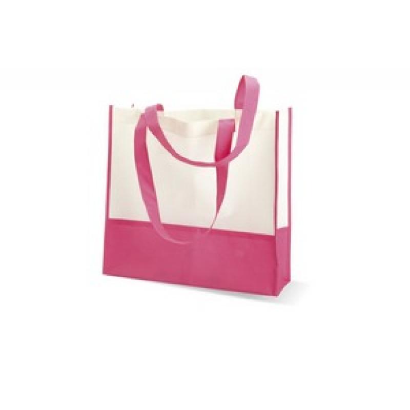 Image of Promotional Beach Bag. Printed beach Bag. Express Available. Beach Bag Pink.