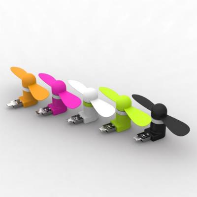 Image of Promotional USB Fan. Printed Summer Smart USB Fan For Iphone And Android Phones. 