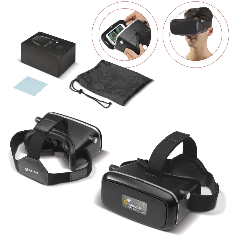 Image of Luxury Branded Virtual Reality Headset Directly Printed with your brand name or logo