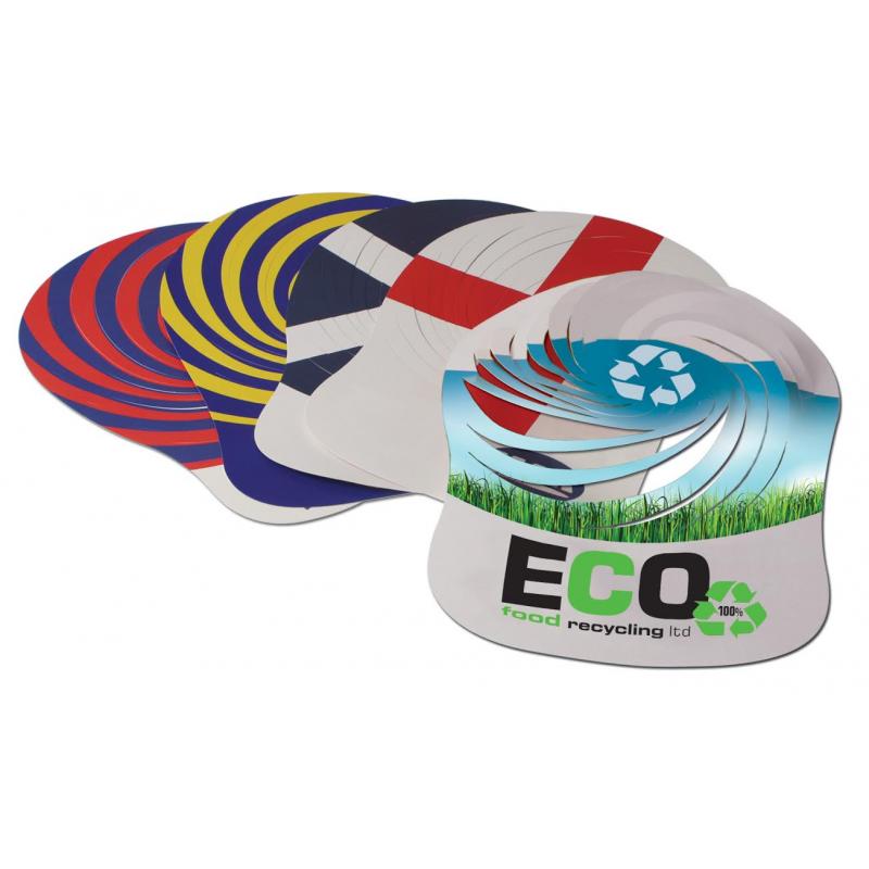 Image of Branded Spiral Hats. Promotional Spiral Hats. Great Cheap Summer Giveaway.