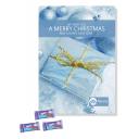 Image of Personalised A4+ Advent Milka Chocolate Wall Calendar. Promotional Milka Chocolate Advent Calendar