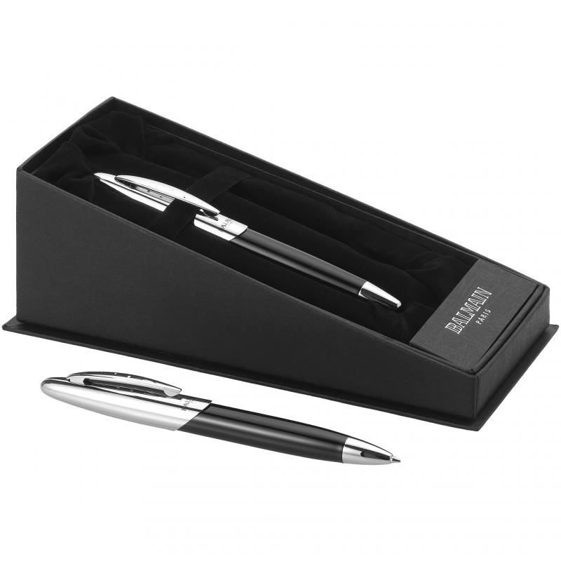 Promotional Pen Gift Set. A Sleek Designed Balmain Pen Set. :: Promotional Luxe | Branded Luxe Pen | Cheap Luxe Pens | Printed With Your Logo | Eco-Friendly &