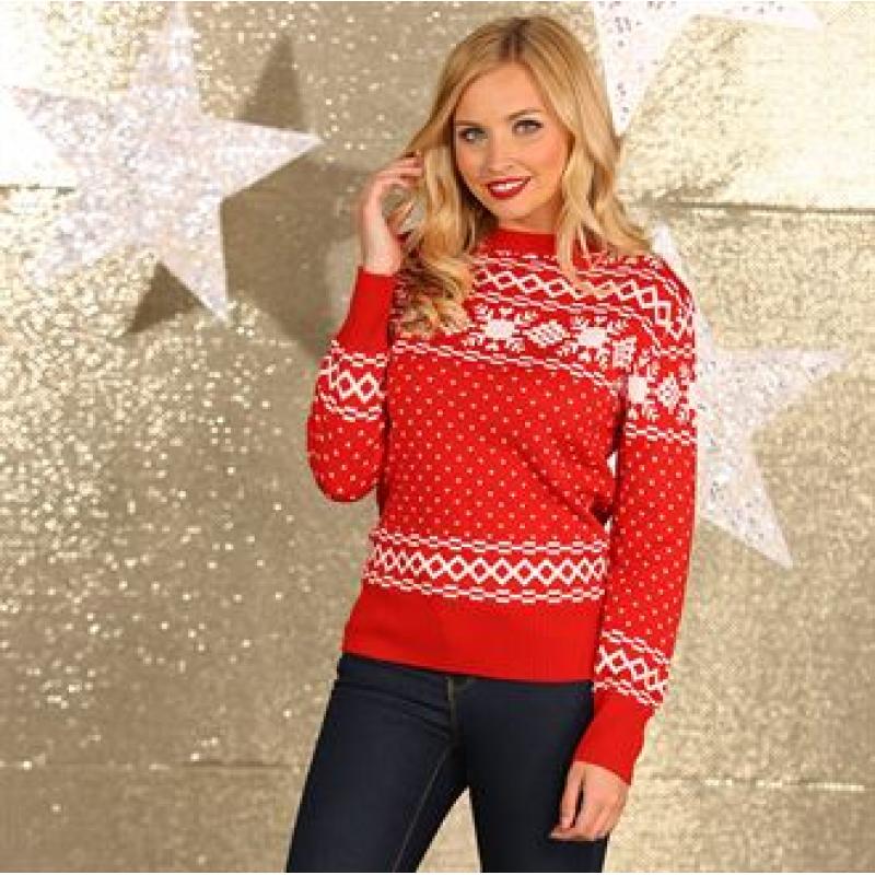 red christmas cardigan womens