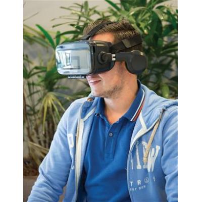 Image of Branded Integrated VR Headset. Bluetooth Virtual Reality Glasses