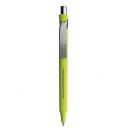 Image of New Promotional Prodir DS10 With Soft Touch And Metal Clip. Lime Green