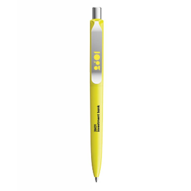 Image of Promotional Prodir DS8 Metal Clip In Matt Neon Yellow