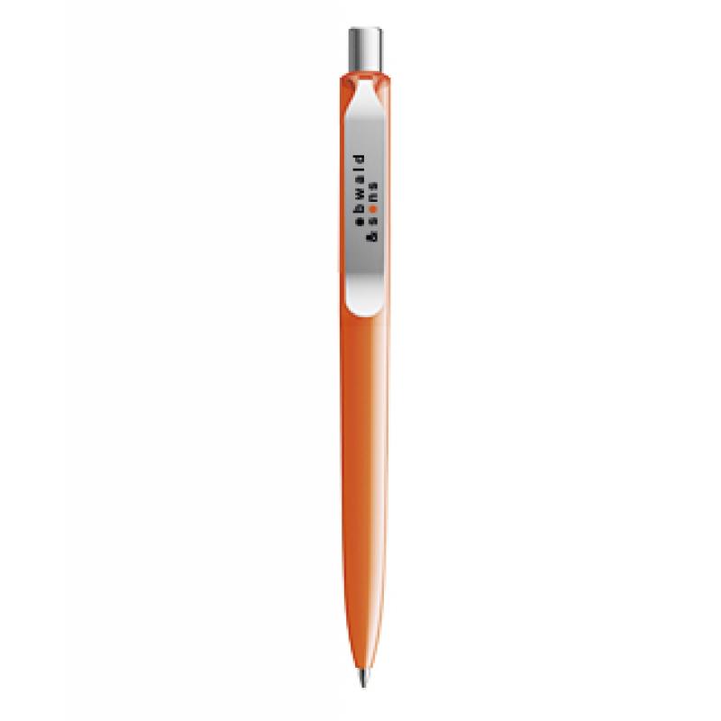 Image of Promotional DS8 Metal Clip In Polished Orange. Mix And Match Colours Available