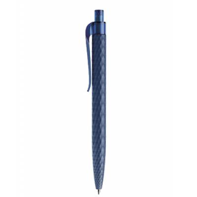 Image of Printed Prodir QS01 Matt In Blue. Newly Launched 3D Triangular Prodir Pen