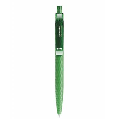 Image of New Branded Prodir QS01 Triangular Pen With 3D Surface. Matt Green