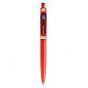 Image of Promotional Prodir QS01 3D Triangular Pen. Soft Touch Red