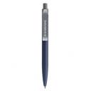 Image of Printed Prodir QS01 New Patterned Design Pen. Matt Blue With Polished Clip 