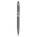 Image of Promotional Prodir QS02 Matt Grey With Polished Clip. New Prodir Pen With 3D Pattern Surface.