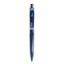 Image of Printed Prodir QS20 Peak Pen. New 3D Pen In Matt Blue With Transparent Clip