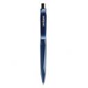 Image of Branded Prodir Peak Pen. QS20 In Soft Touch Blue With Metal Button.