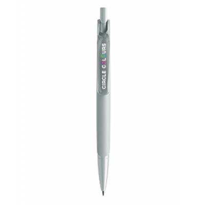 Image of Branded New Prodir DS6 Pen In Polished Grey With Transparent Clip