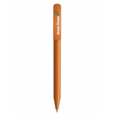 Image of Branded Prodir DS3 Biotic. Eco Friendly Pen Orange